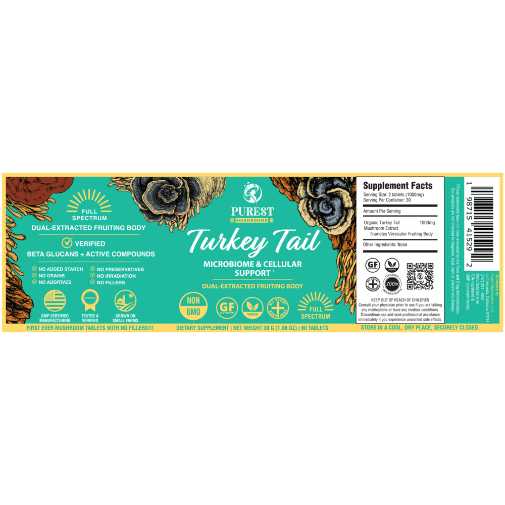 Turkey Tail Mushroom Extract