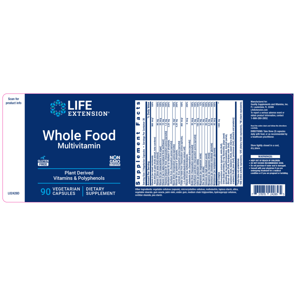 Whole Food Multivitamin