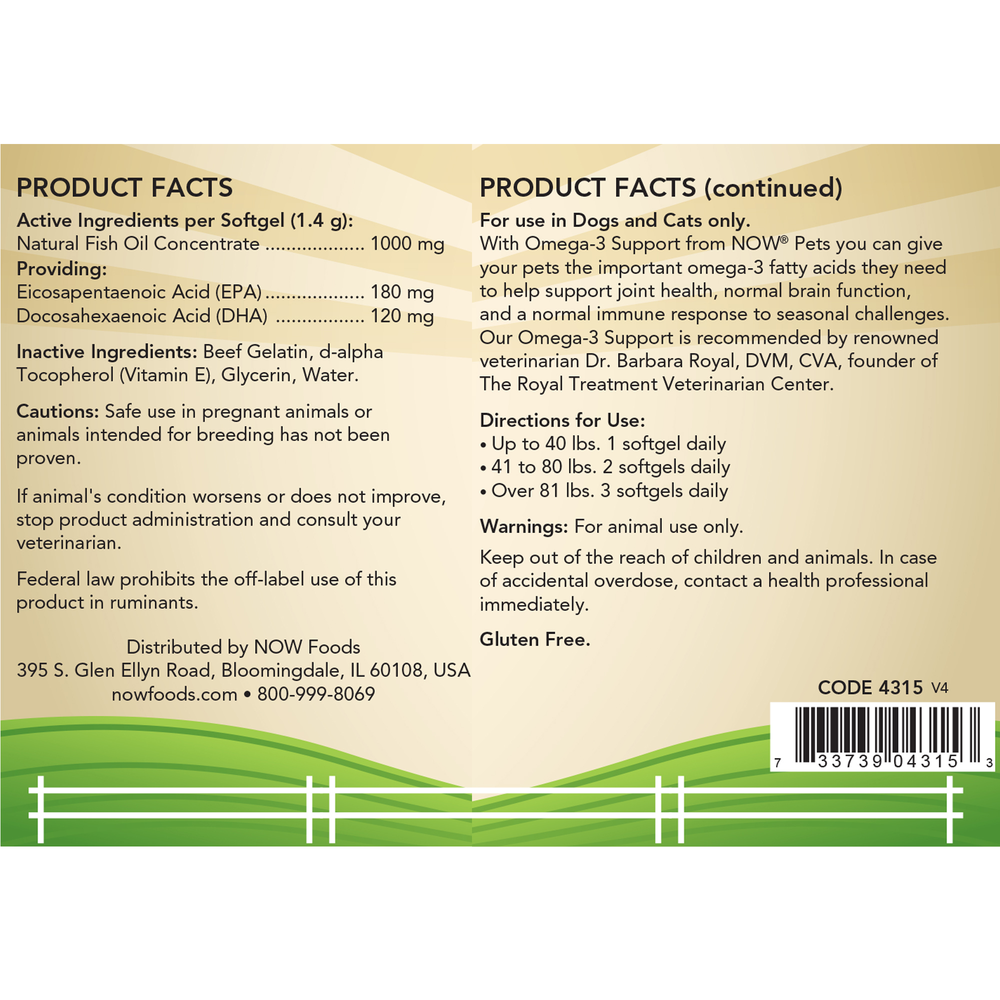 Pets Omega-3