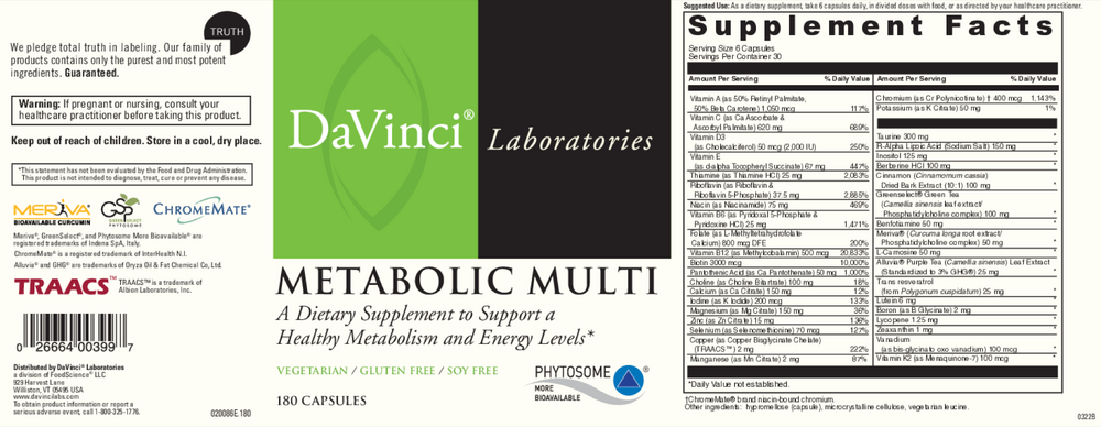 Metabolic Multi
