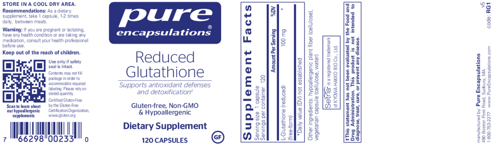 Reduced Glutathione