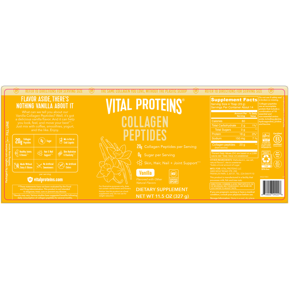 Collagen Peptides Vanilla