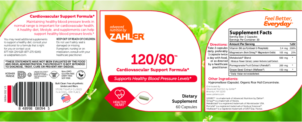 120/80 Blood Pressure