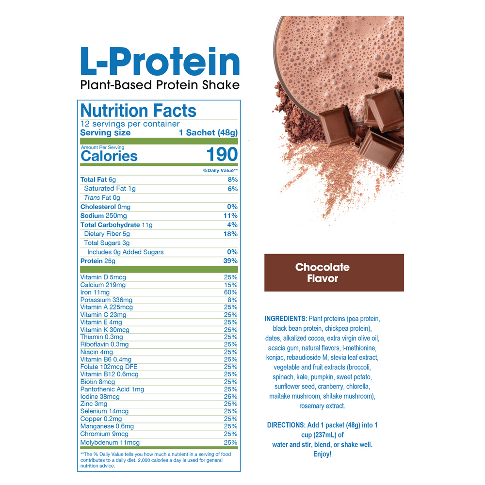 L-Protein Shake - Chocolate