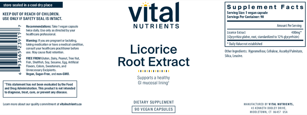 Licorice Extract 400mg