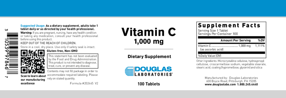 Vitamin C 1,000 mg