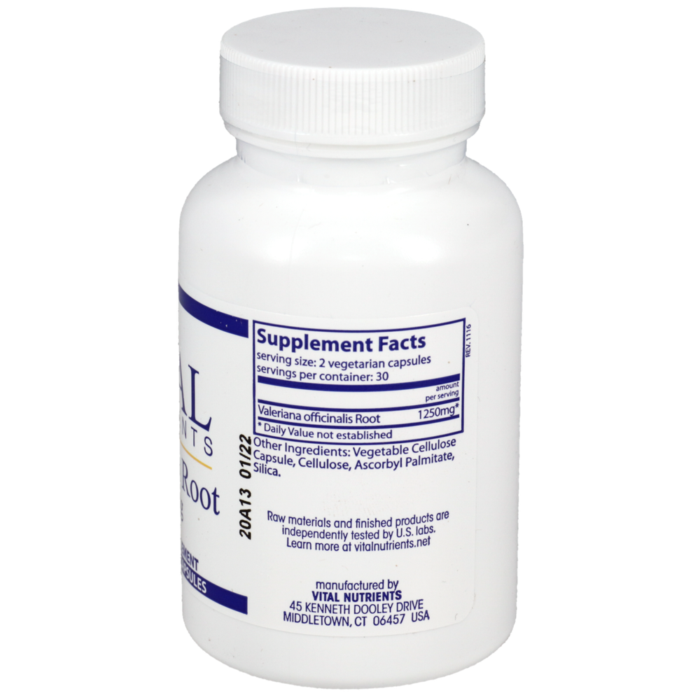 Valerian Root 625mg