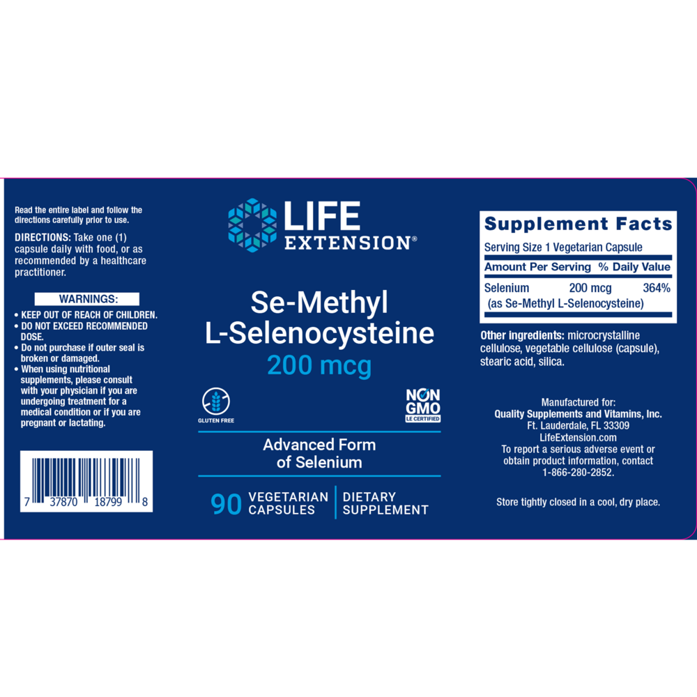 SE-Methylselenocysteine 200mcg
