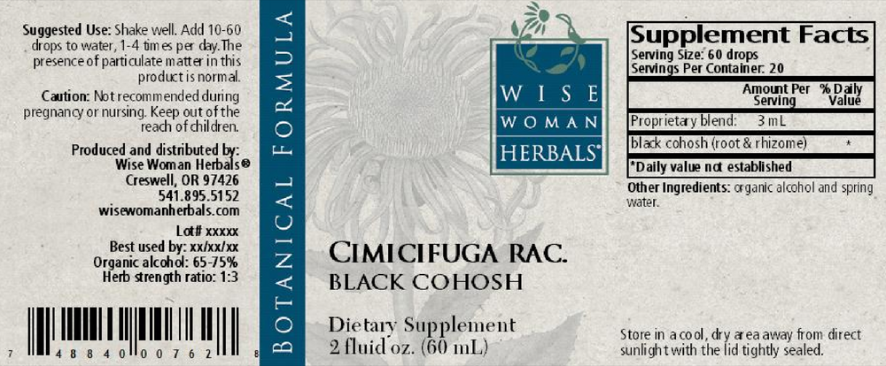 Cimicifuga racemosa - black cohosh