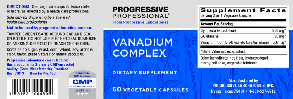 Vanadium Complex