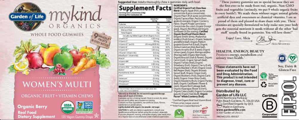 Mykind Women's Multi-Berry