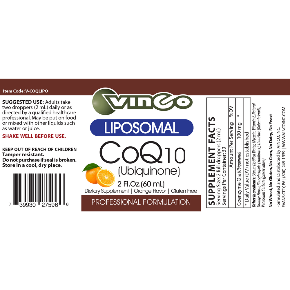 Liposomal CoQ10
