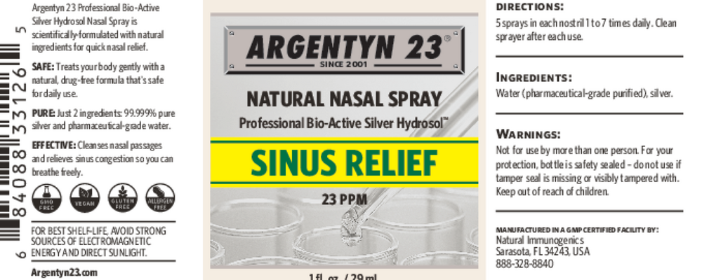 Silver Argentyn 23 Pro Nasal Spray