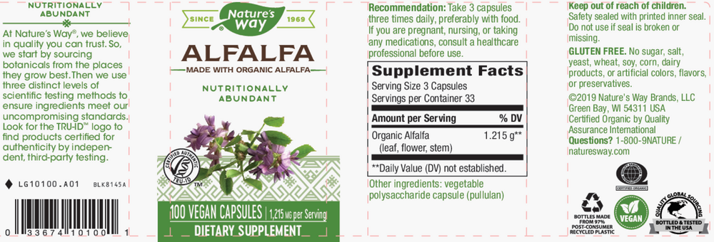 Alfalfa Young Harvest