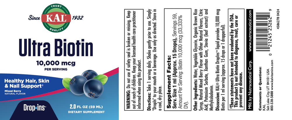 Ultra Biotin Veg Berry