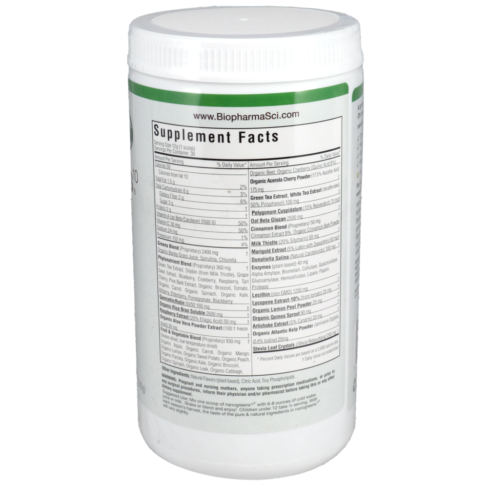 NanoGreens10 Strawberry