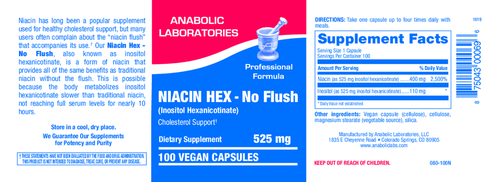 Niacin Hex (No Flush)