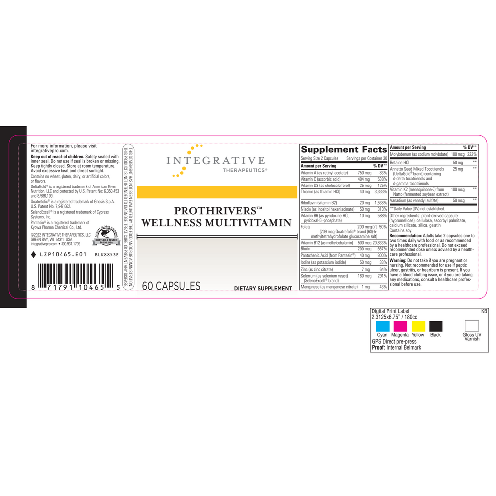 ProThrivers™ Wellness Multivitamin