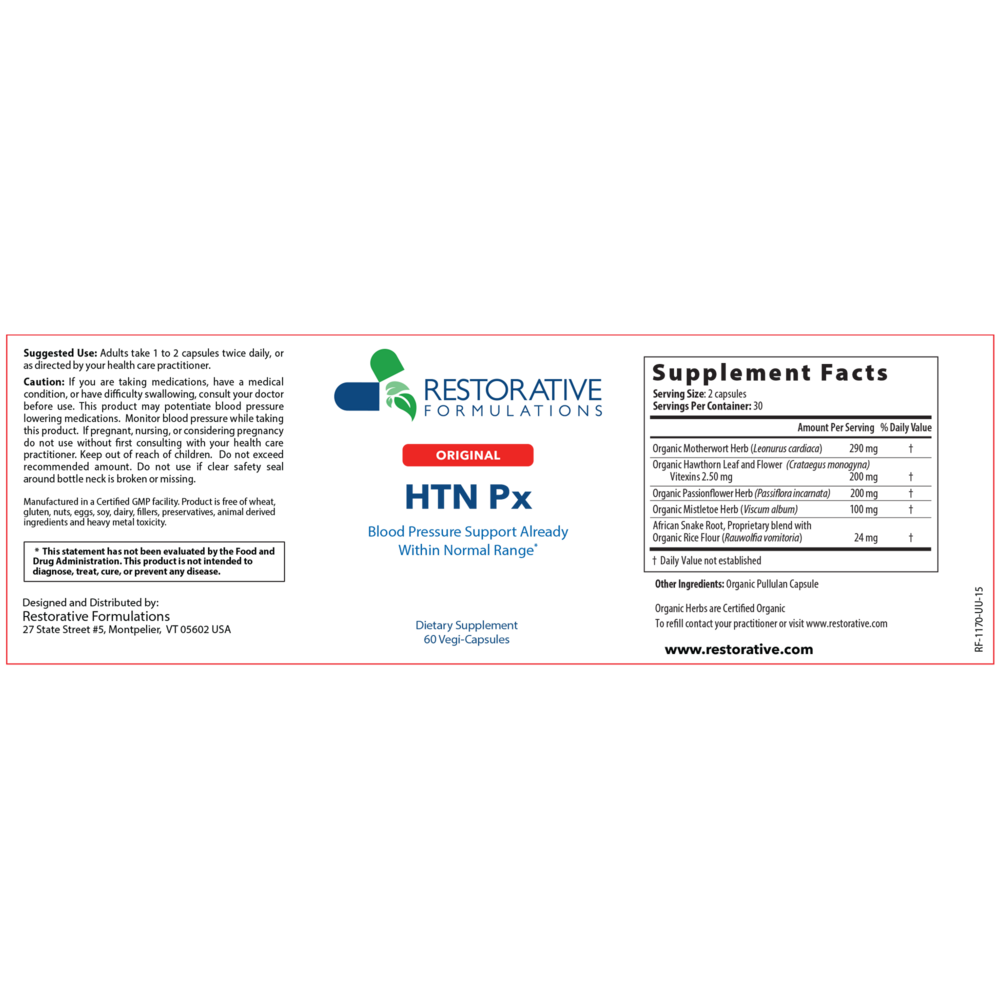 HTN Px (Formerly HTN 180 Px - Original)