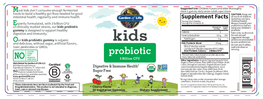 Kids Probiotic 3B Cherry