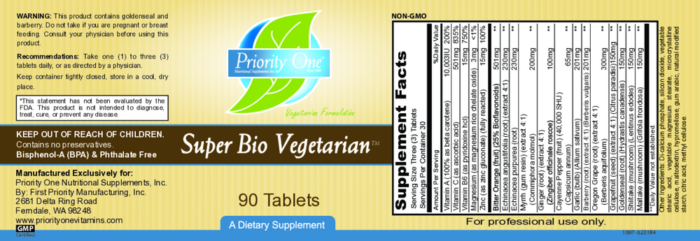 Super Bio-Vegetarian