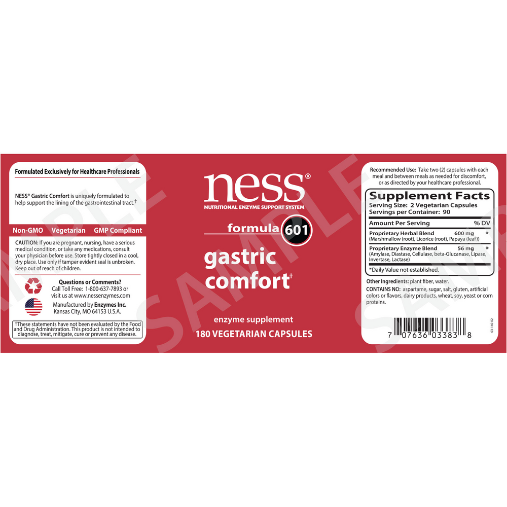 Gastric Comfort formula 601