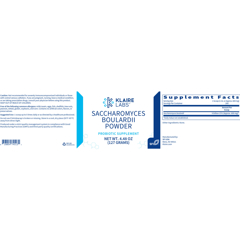 Ther-Biotic Saccharomyces Boulardii Powder