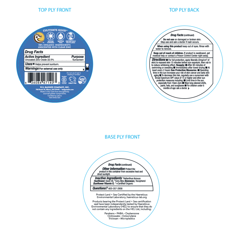 Badger SPF 40 Sport Mineral Sunscreen Tin