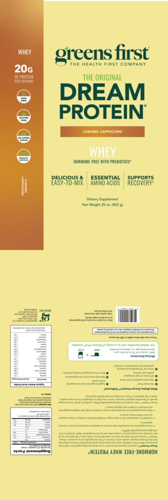 Dream Protein Caramel Cappuccino