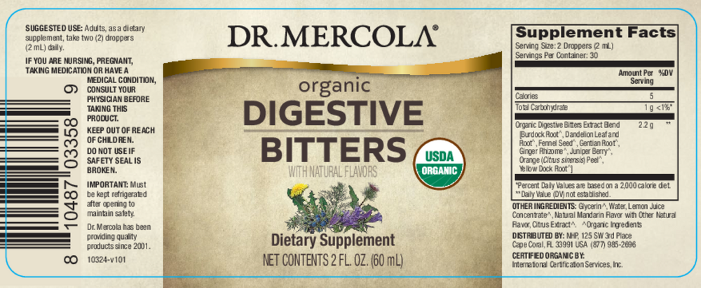 Organic Digestive Bitters