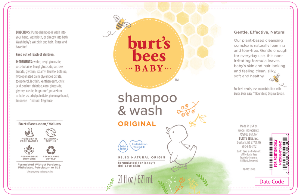 Burt's Bees Baby Shampoo & Wash Original