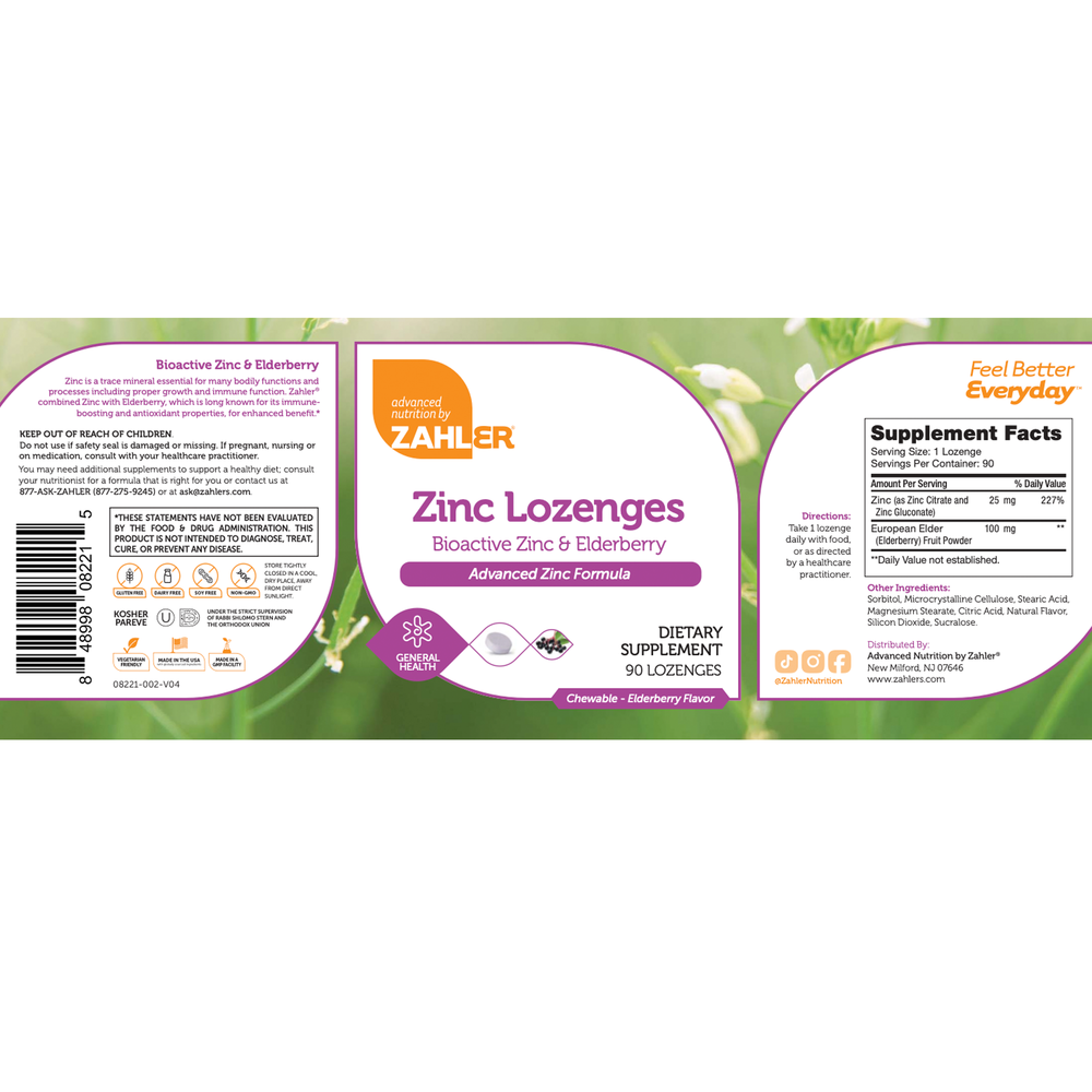 Zinc+Elderberry Chewables