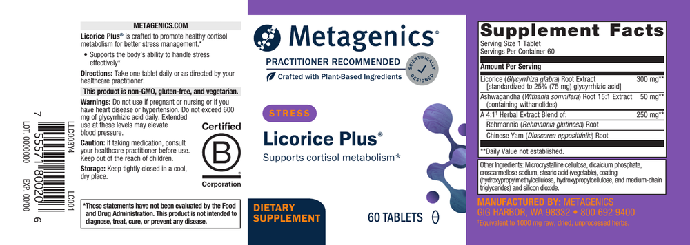 Licorice Plus®