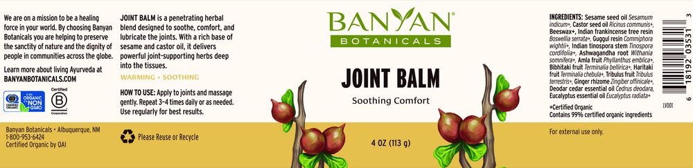 Joint Balm (Organic)