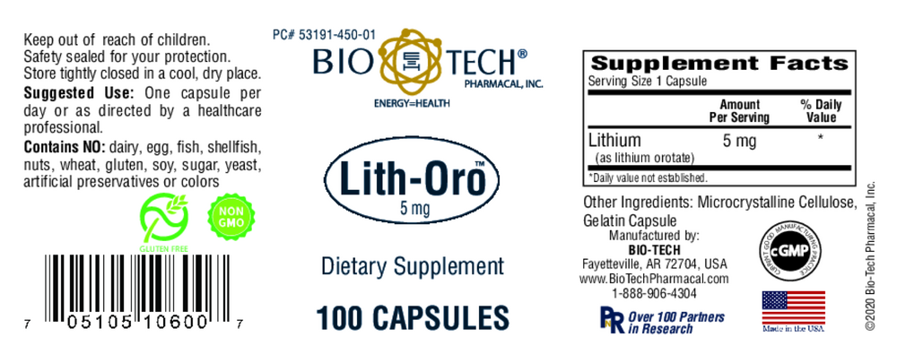 Lith-Oro 5mg
