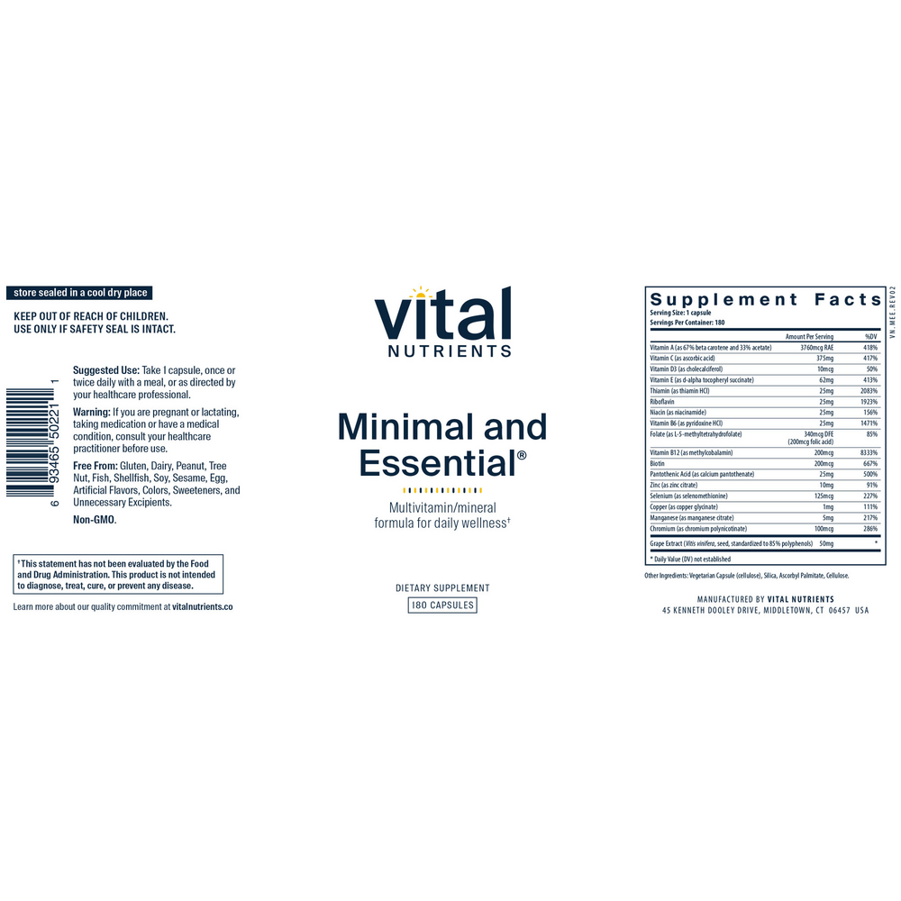 Minimal and Essential