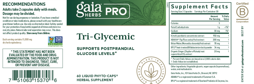 Tri-Glycemic