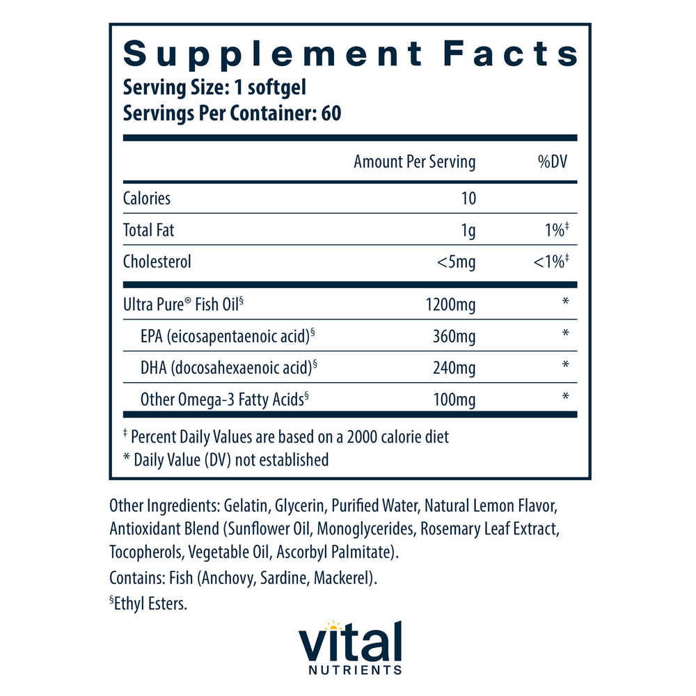 Ultra Pure Fish Oil 700