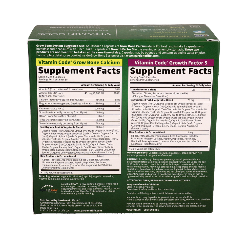 Vitamin Code Grow Bone System