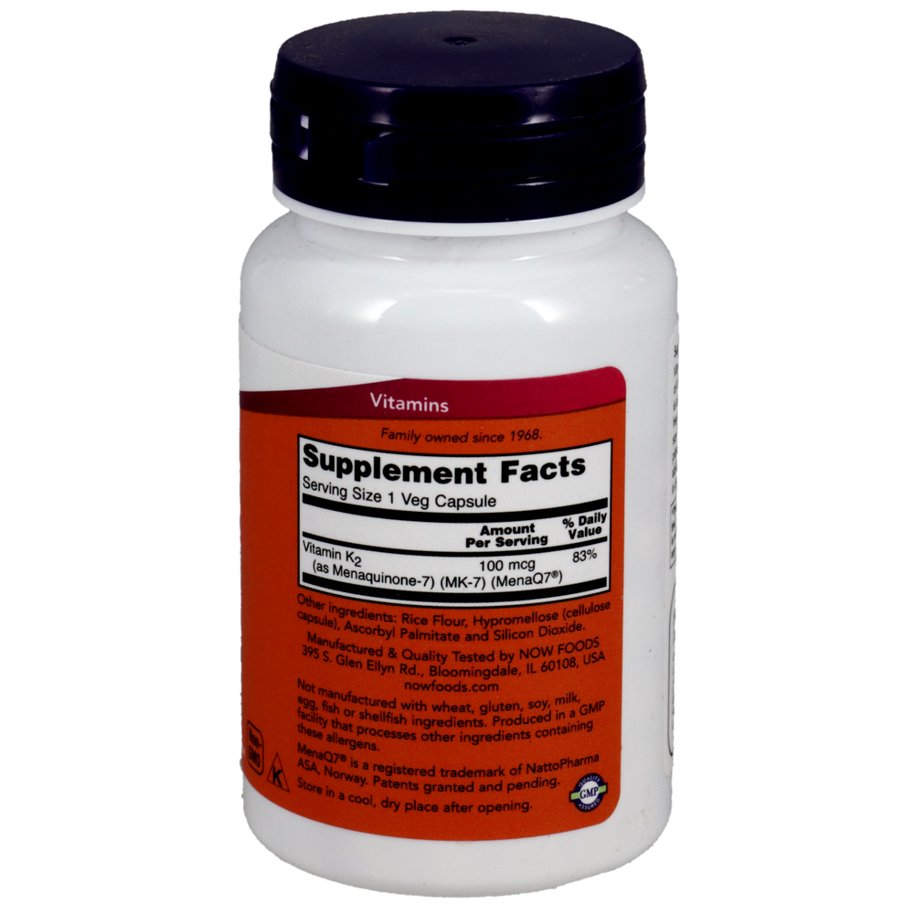 MK-7 Vitamin K-2 100mcg