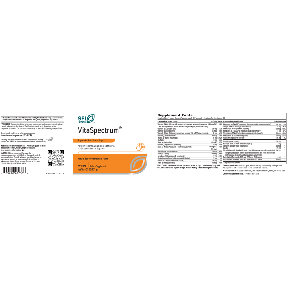 VitaSpectrum® Powder (Berry-Pomegranate)