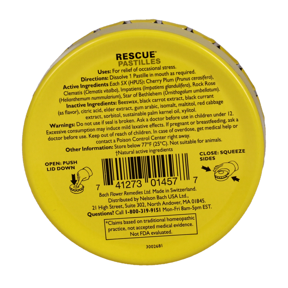 Rescue pastilles Black Currant
