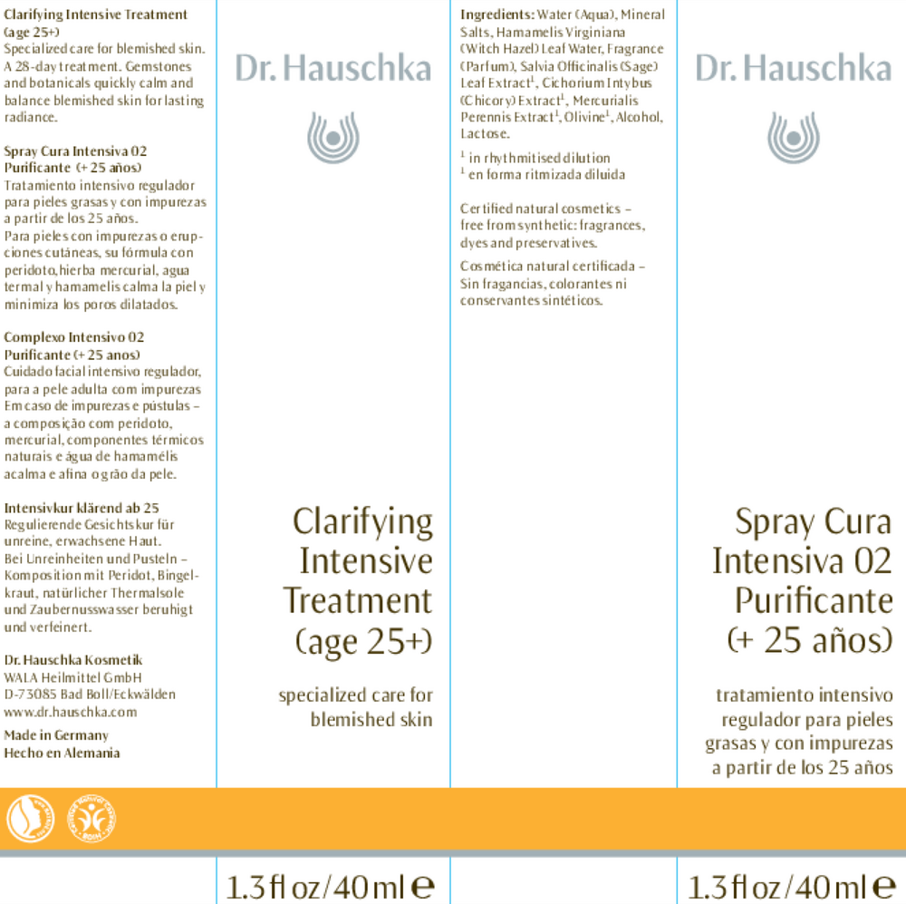 Clarifying Intensive Treatment 25+