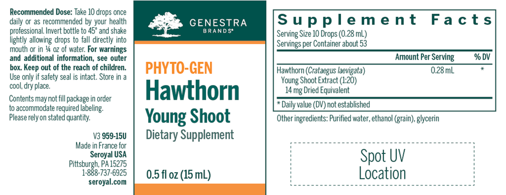 Hawthorn Young Shoot