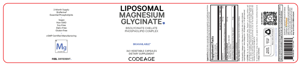 Liposomal Magnesium Glycinate