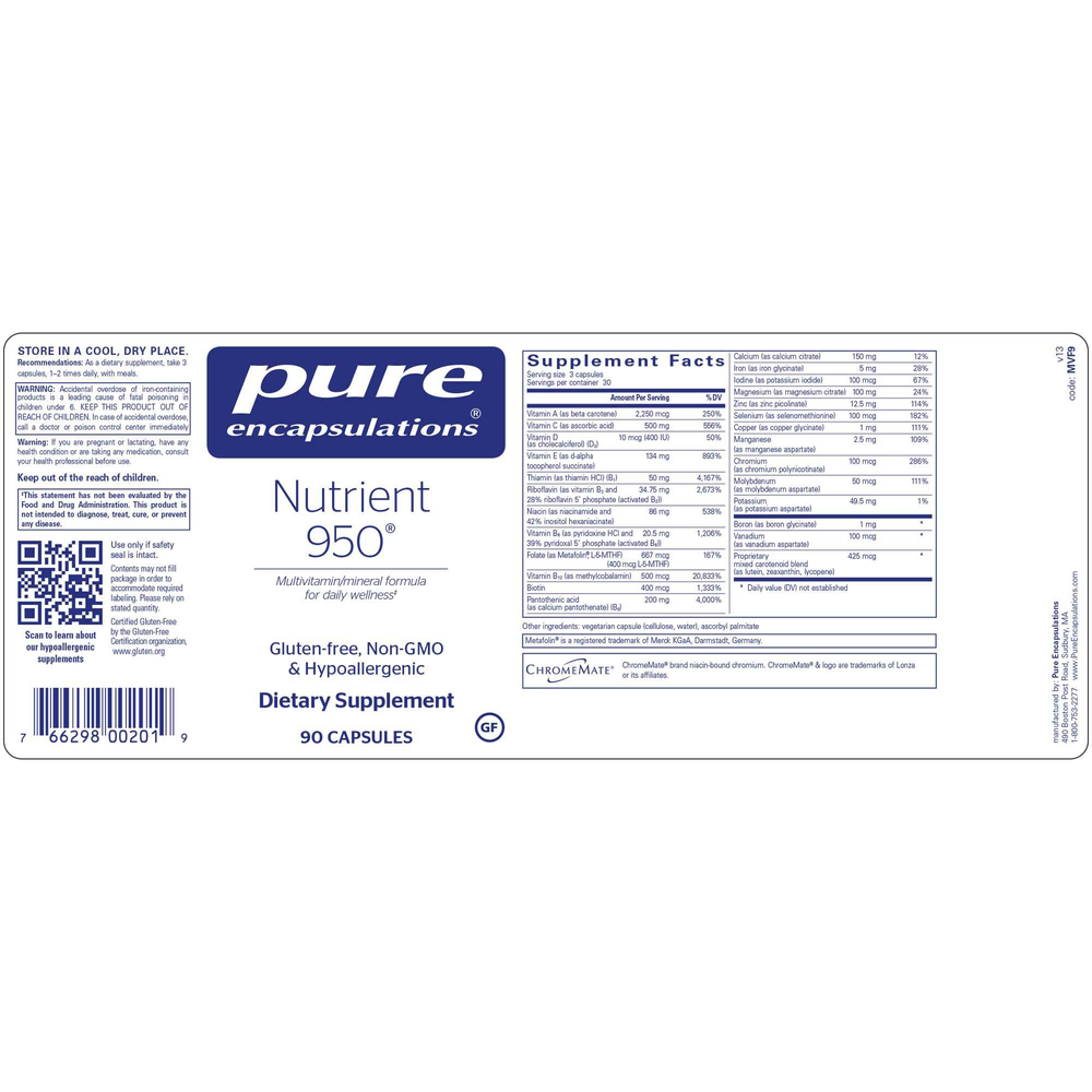 Nutrient 950