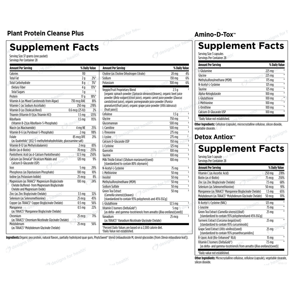 Plant Protein Cleanse Plus – 14 Day Detox Program  (California Only)