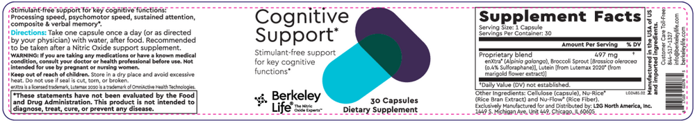Berkeley Life Cognitive Support