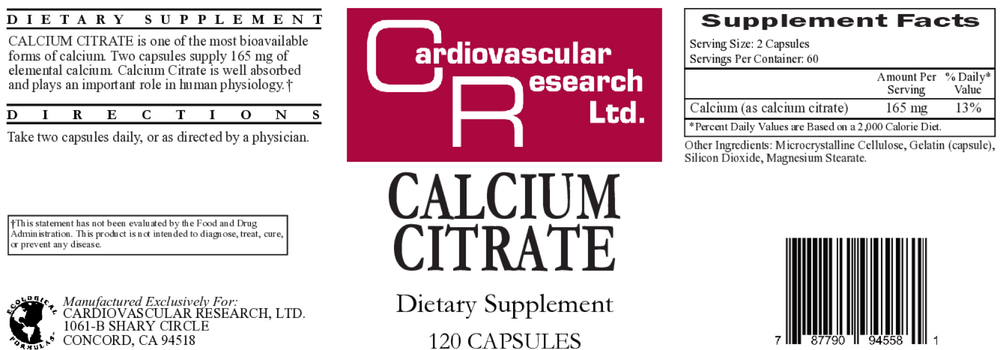 Calcium Citrate
