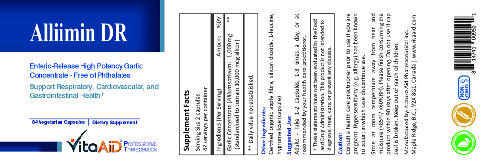 Alliimin DR (Enteric-Release Garlic Concentrate)